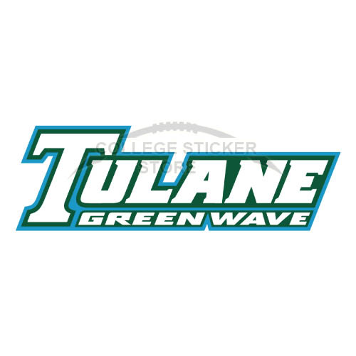 Diy Tulane Green Wave Iron-on Transfers (Wall Stickers)NO.6610